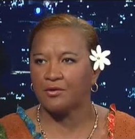 Portrait de Lana Tetuanui