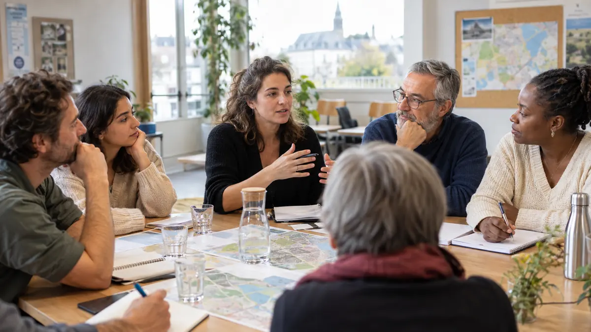 Illustration générée par IA : adresser une pétition au cese