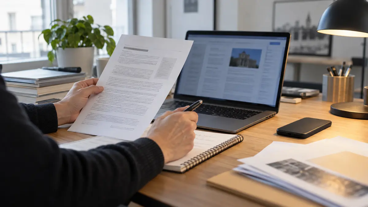 Vérification d’un document public avant sa publication numérique